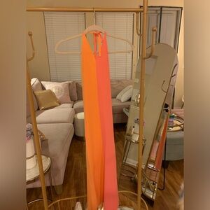 Zara knit two color dress